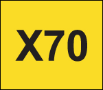 Linea autobus X70
