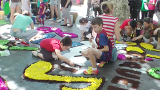 Festa de Capvuitada en Sant Boi