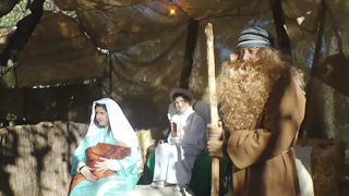 Pesebre viviente en Sant Boi