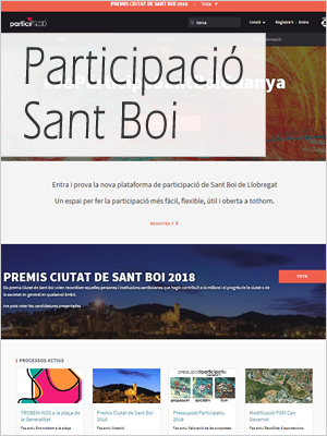 Participassió a Sant Boi, barcelona