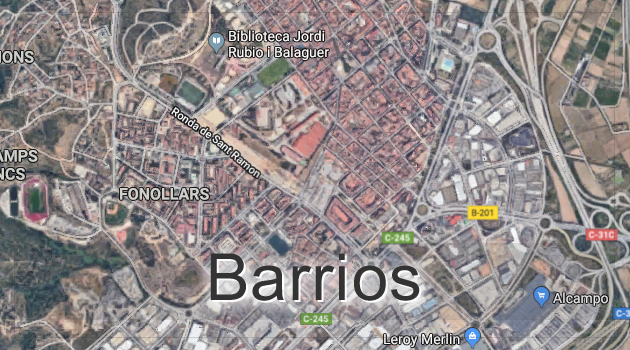 Barrios de Sant Boi Barcelona