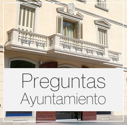 Preguntas ayuntamiento Sant Boi de Llobregat, Barcelona
