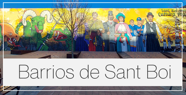barrios de Sant Boi de Llobregat, Barcelona