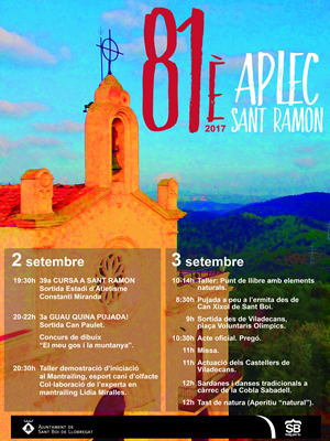 Aplec a l’ermita de Sant Ramon Sant Boi, barcelona