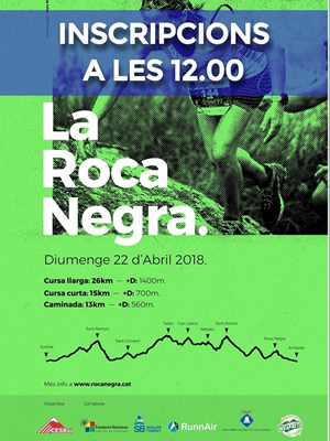 Cursa de la Roca Negra sant boi, barcelona