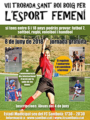Jornada de Sant Boi boig per l’esport femení sant boi, barcelona