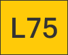 Linea autobus L75
