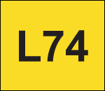 Linea autobus L74