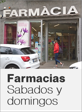 Farmacias de guardia de Sant Boi