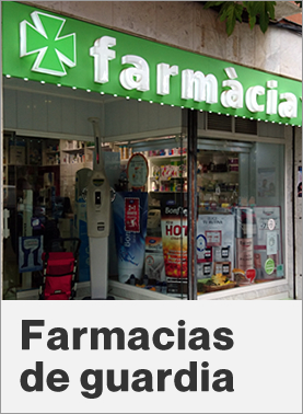 Farmacias de guardia de Sant Boi