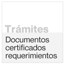 Tramites documentos certificados requerimientos Sant Boi