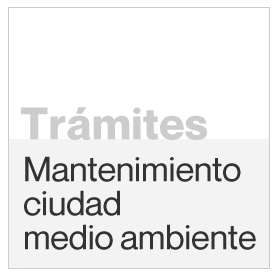 Tramites mantenimiento ciudad y medio ambiente Sant Boi