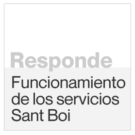 Sant Boi responde funcionamiento servicios Sant Boi
