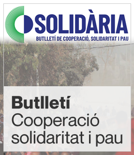 Boletin coopeacion solidaridad y paz de Sant Boi
