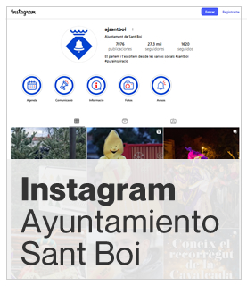 Instagram Ayuntamiento Sant Boi 
