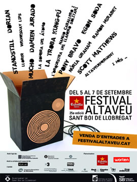 Festival Altaveu Sant Boi de llobregat, barcelona