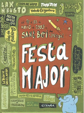 Festa Major de Sant Boi de llobregat, barcelona