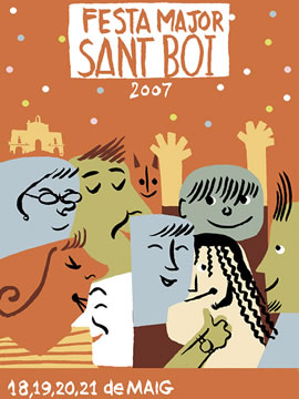 Festa Major de Sant Boi de llobregat, barcelona