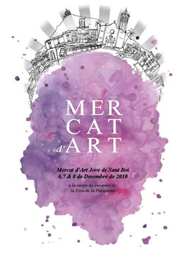 Mercat d'art jove de Sant Boi de llobregat, barcelona