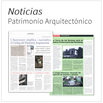 Noticias de patrimonio Sant Boi