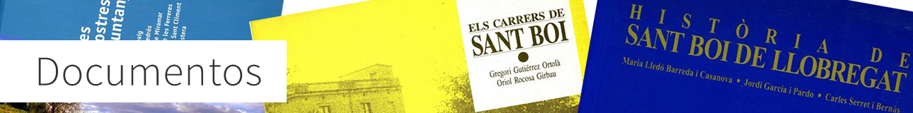 documentos de Sant Boi
