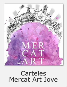 Carteles Mercat d'Art Jove