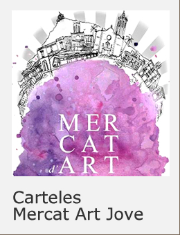 Carteles Mercat d'Art Jove