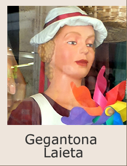 Cultura popular Sant Boi Gegantona Laieta