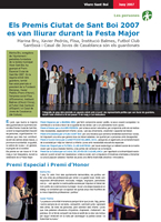 Premios y reconocimientos en Sant Boi