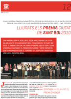 Premios y reconocimientos en Sant Boi